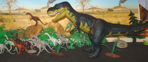 Struthiomimus, Marx Struthiomimus, JP06, Dinosaur Toys