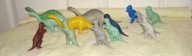 Marx Allosaurus Dinosaur Toys