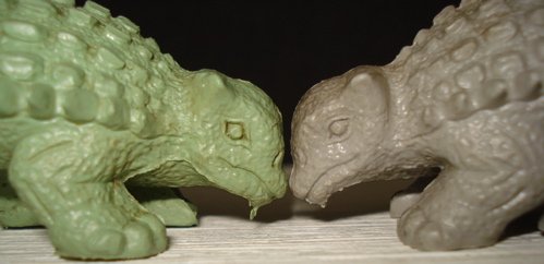 Marx Ankylosaurus Dinosaur Toys