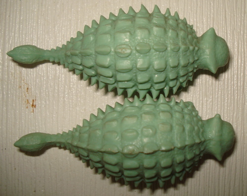 Marx Ankylosaurus Dinosaur Toys