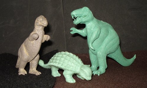 Marx Ankylosaurus Dinosaur Toys
