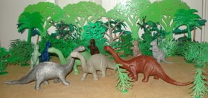 Marx Brontosaurus Dinosaur Toys