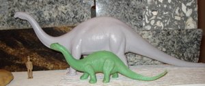 Marx Brontosaurus Dinosaur Toys