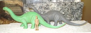 Marx Brontosaurus Dinosaur Toys