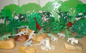 Marx Cynognathus Dinosaur Toys