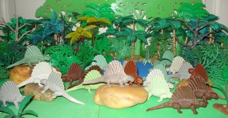 Marx Dimetrodon Dinosaur Toys