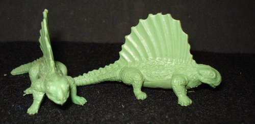 Marx Small Mold Group Dinosaur Toys