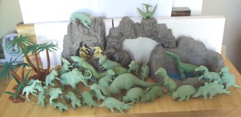 Marx toys, Dinosaur toys