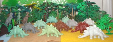 Marx Stegosaurus Dinosaur Toys