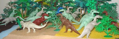 Marx Trachodon Dinosaur Toys