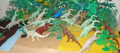 Marx Trachodon Dinosaur Toys