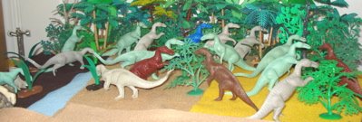 Marx Trachodon Dinosaur Toys