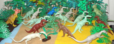 Marx Trachodon Dinosaur Toys