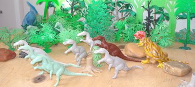 Marx Trachodon Dinosaur Toys