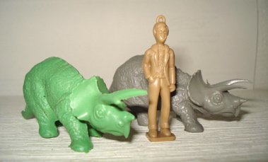 Marx Triceratops Dinosaur Toys