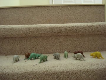 Marx Triceratops Dinosaur Toys