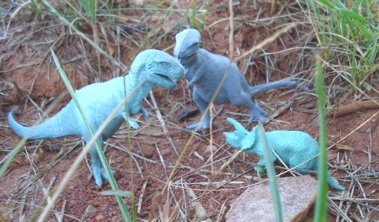 Marx Triceratops Dinosaur Toys