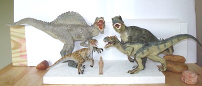 Papo Allosaurus Tyrannosaurus Dinosaur Toys