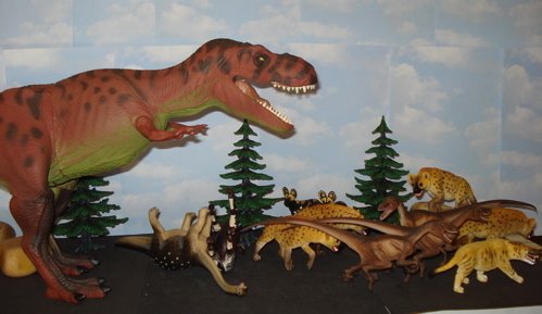 Rexford, Velociraptor, Dinosaur Toys