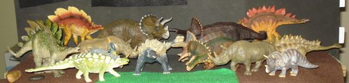 Styracosaurus, Stegosaurus, Papo, Battat, Dinosaur Toys