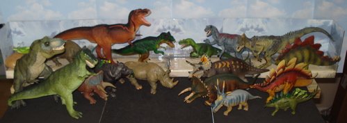 Carnegie Collection, Papo, Tyrannosaurus Rex, Battat, Dinosaur Toys