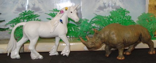 Safari Ltd, Unicorn, Papo, Rhinoceros, Dinosaur Toys