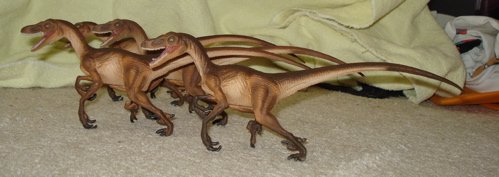 Velociraptors Dinosaur Toys