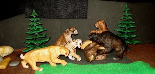 Smilodon, Safari Ltd, Carnegie, Papo, Schleich, Dinosaur Toys