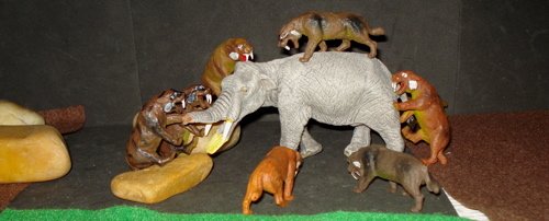 Smilodon, Inpro, Dinosaur Toys