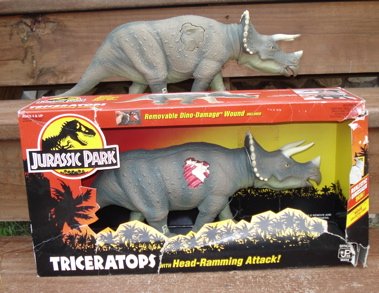 Jurassic Park Triceratops Dinosaur Toys
