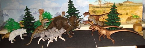 Papo, Triceratops, Velociraptor, Safari Ltd, Dinosaur Toys